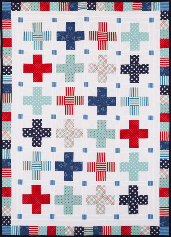 Little Crosses Quilt Pattern by Emma Jean Jansen